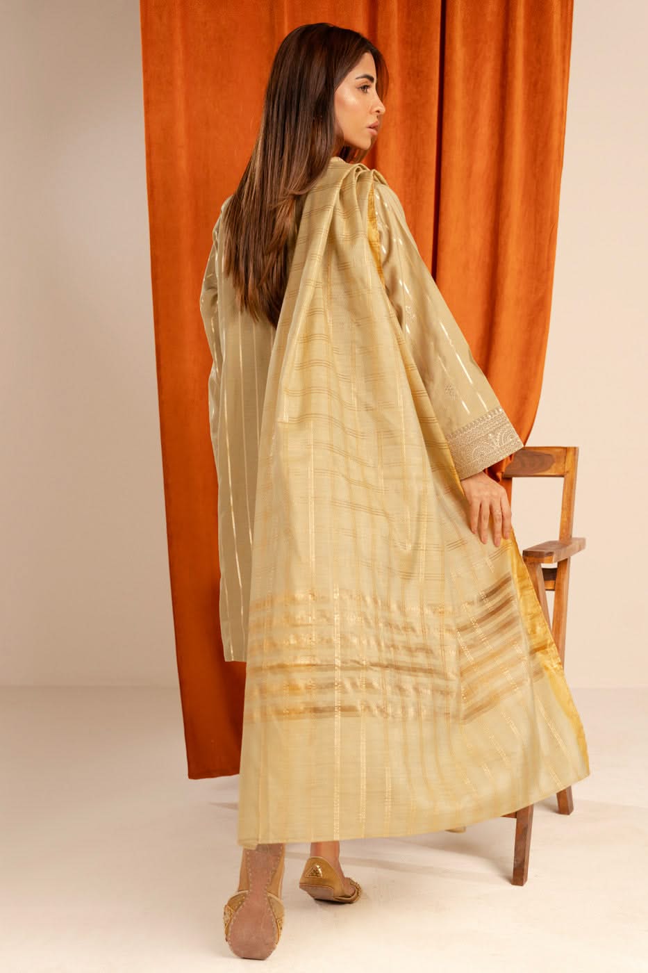 RTW | SHIRT & DUPATTA