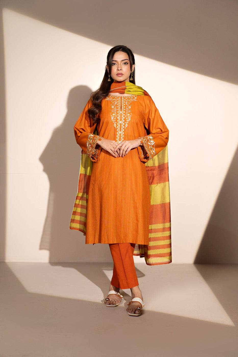 RTW | SHIRT & DUPATTA