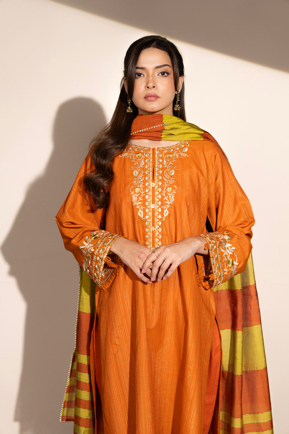 RTW | SHIRT & DUPATTA