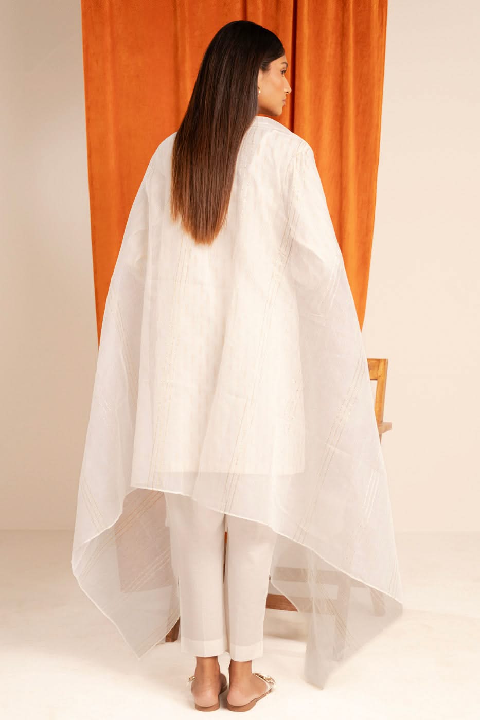 RTW | SHIRT & DUPATTA