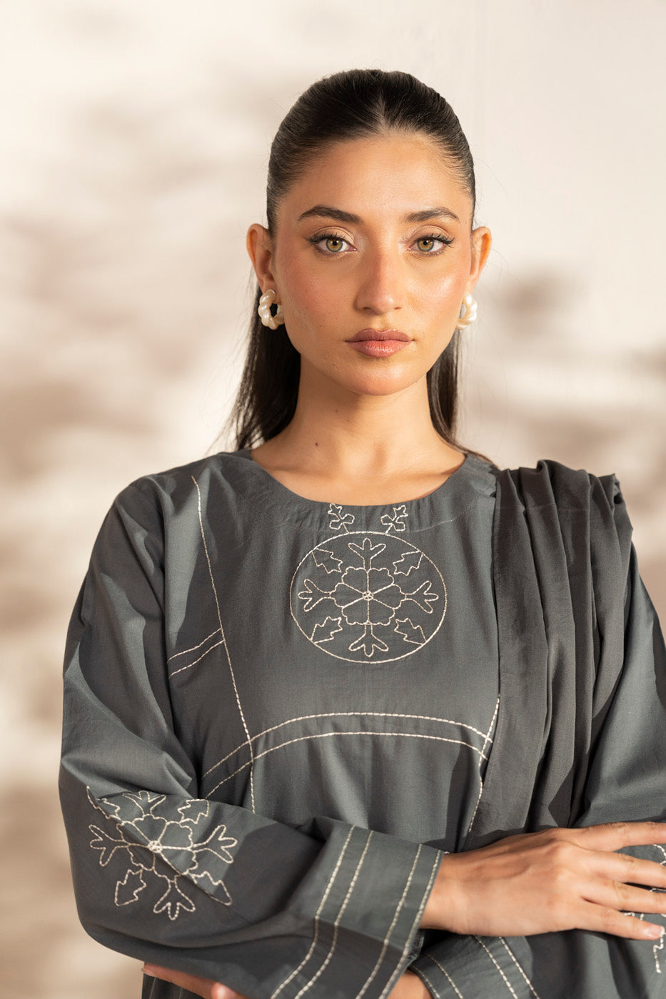 RTW | SHIRT & DUPATTA