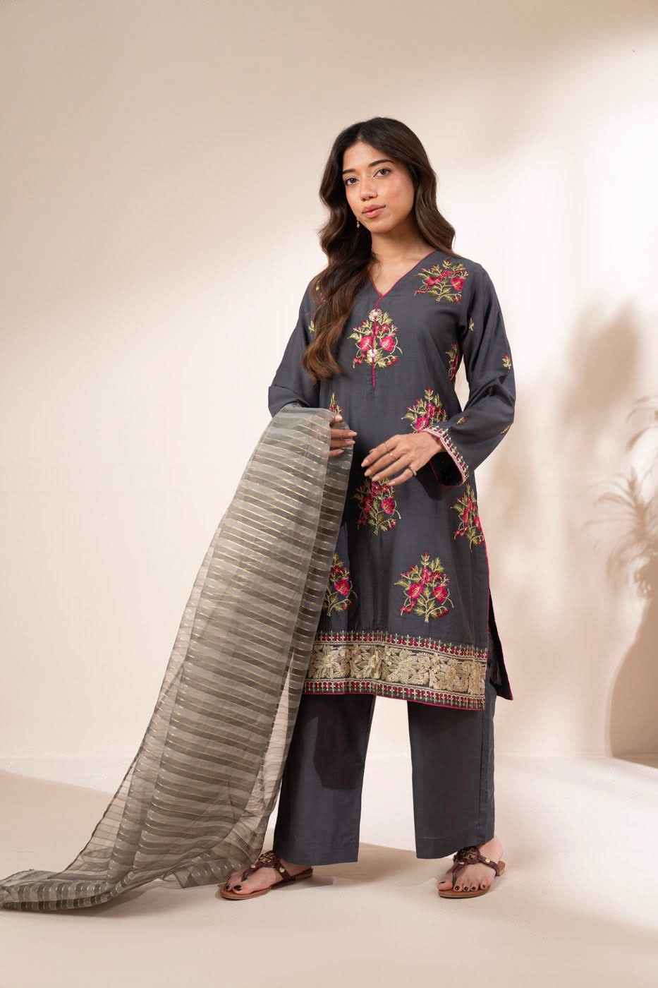 RTW | SHIRT, TROUSER & DUPATTA