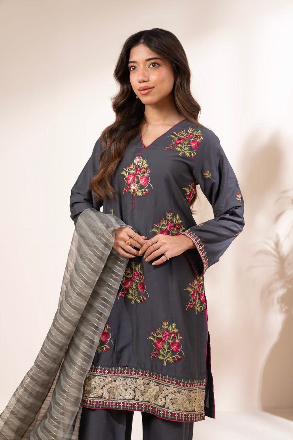 RTW | SHIRT, TROUSER & DUPATTA