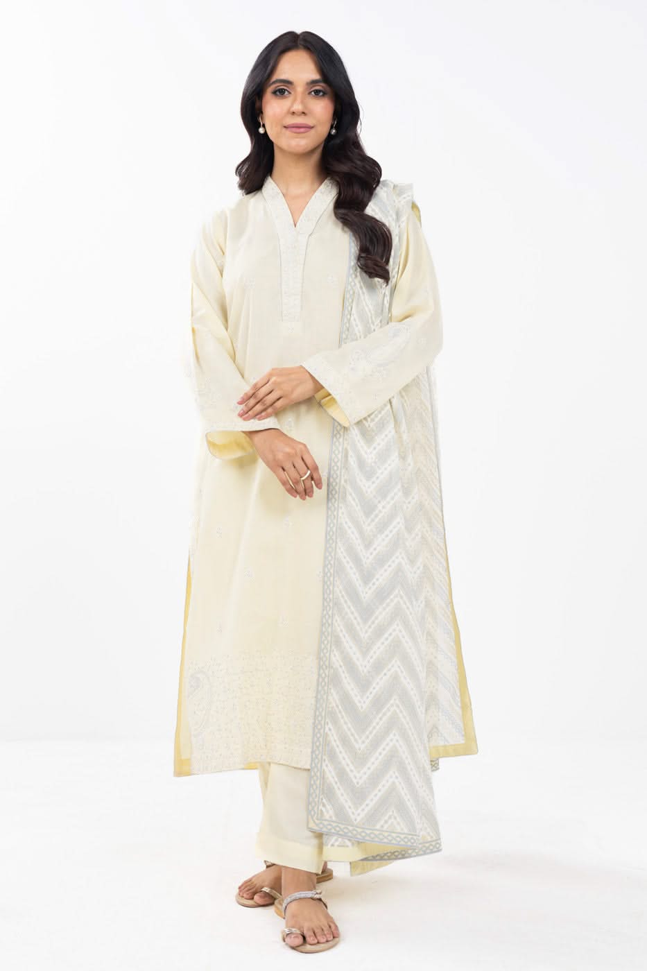 RTW | SHIRT, TROUSER & DUPATTA