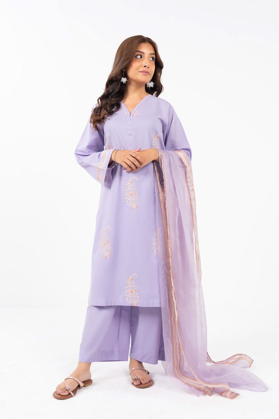 RTW | SHIRT, TROUSER & DUPATTA