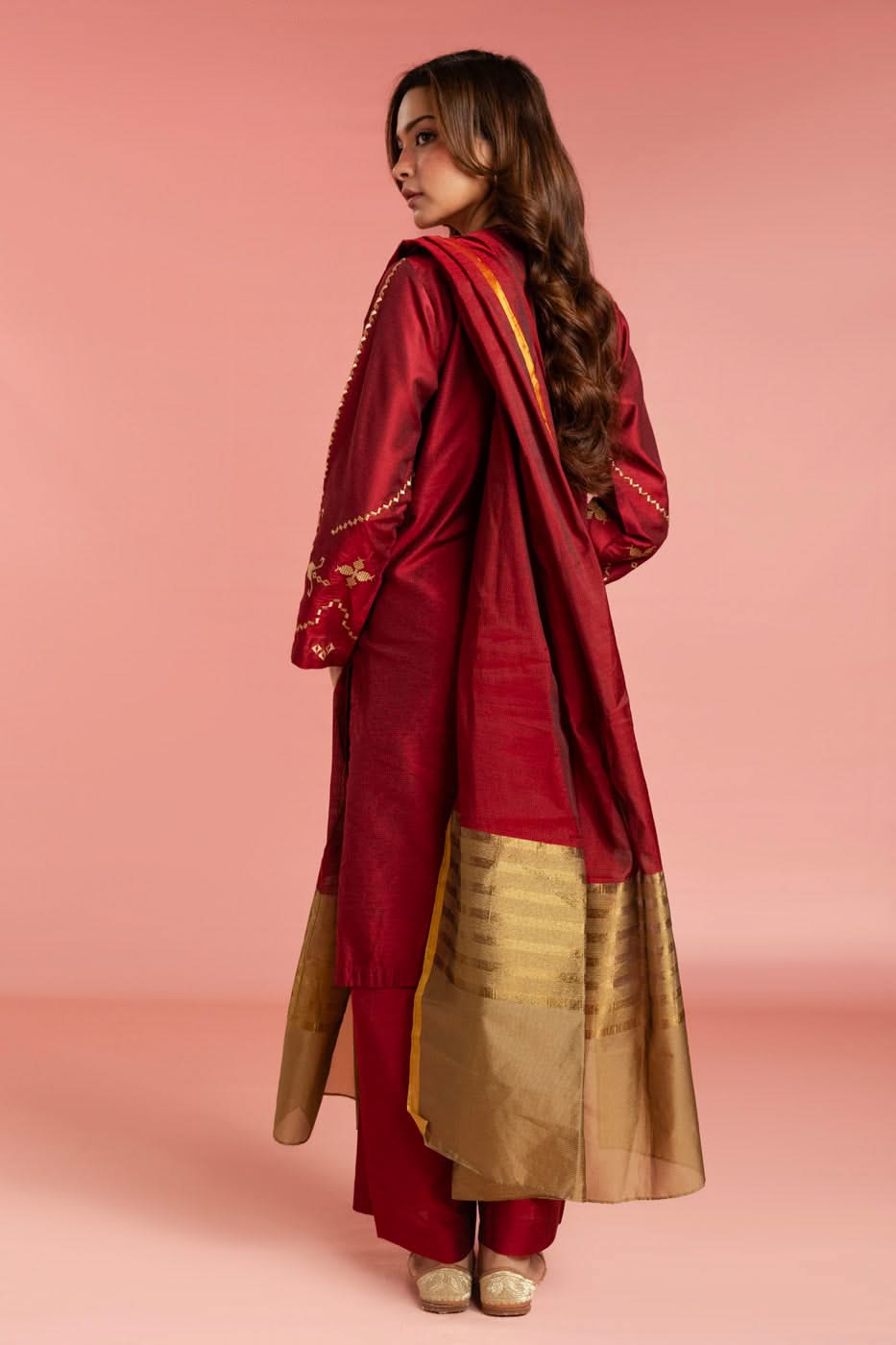 RTW | SHIRT, TROUSER & DUPATTA