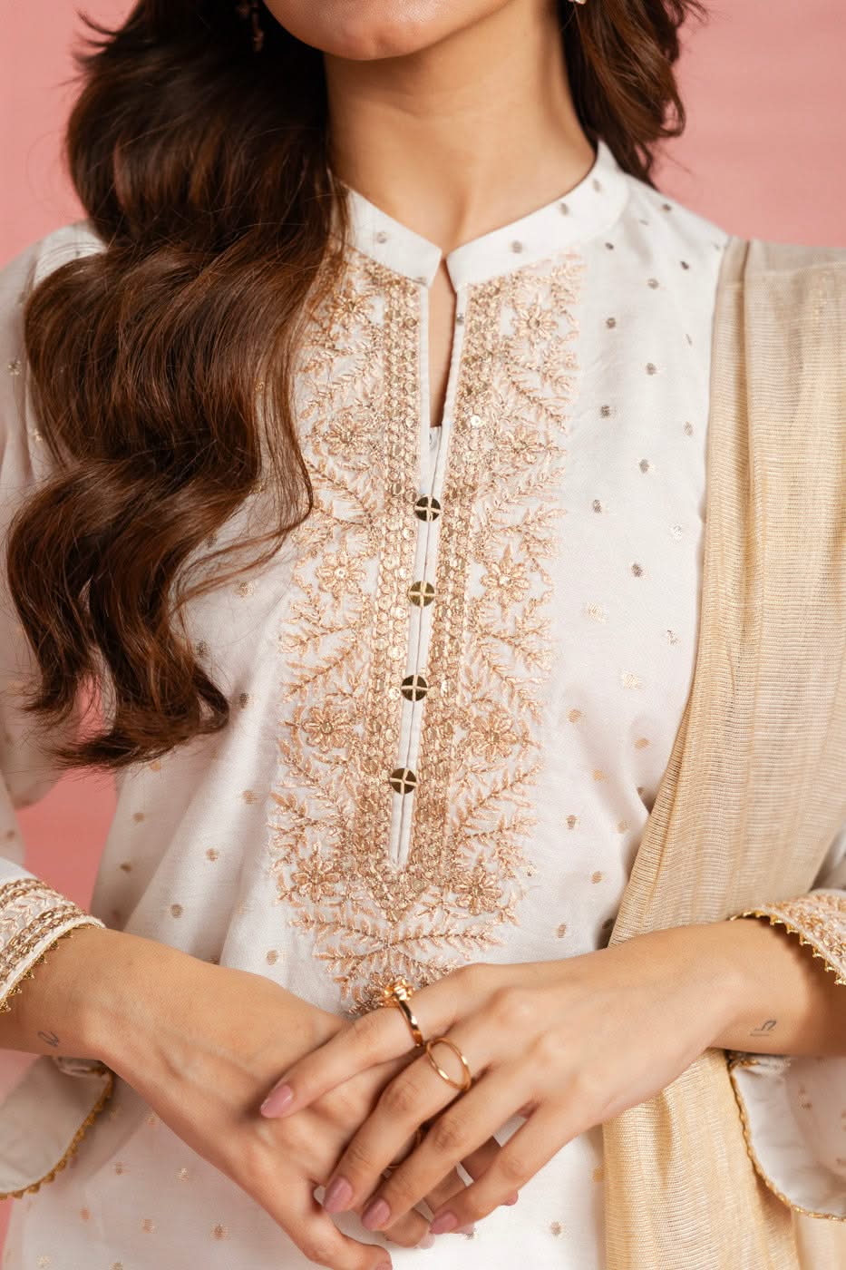 RTW | SHIRT, TROUSER & DUPATTA