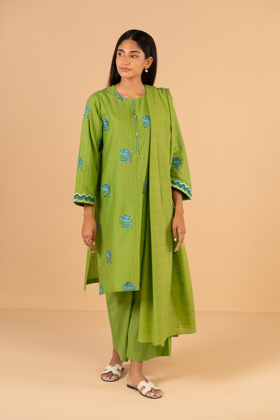 RTW | SHIRT, CULOTTE & DUPATTA