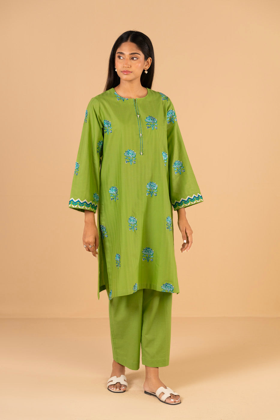 RTW | SHIRT, CULOTTE & DUPATTA