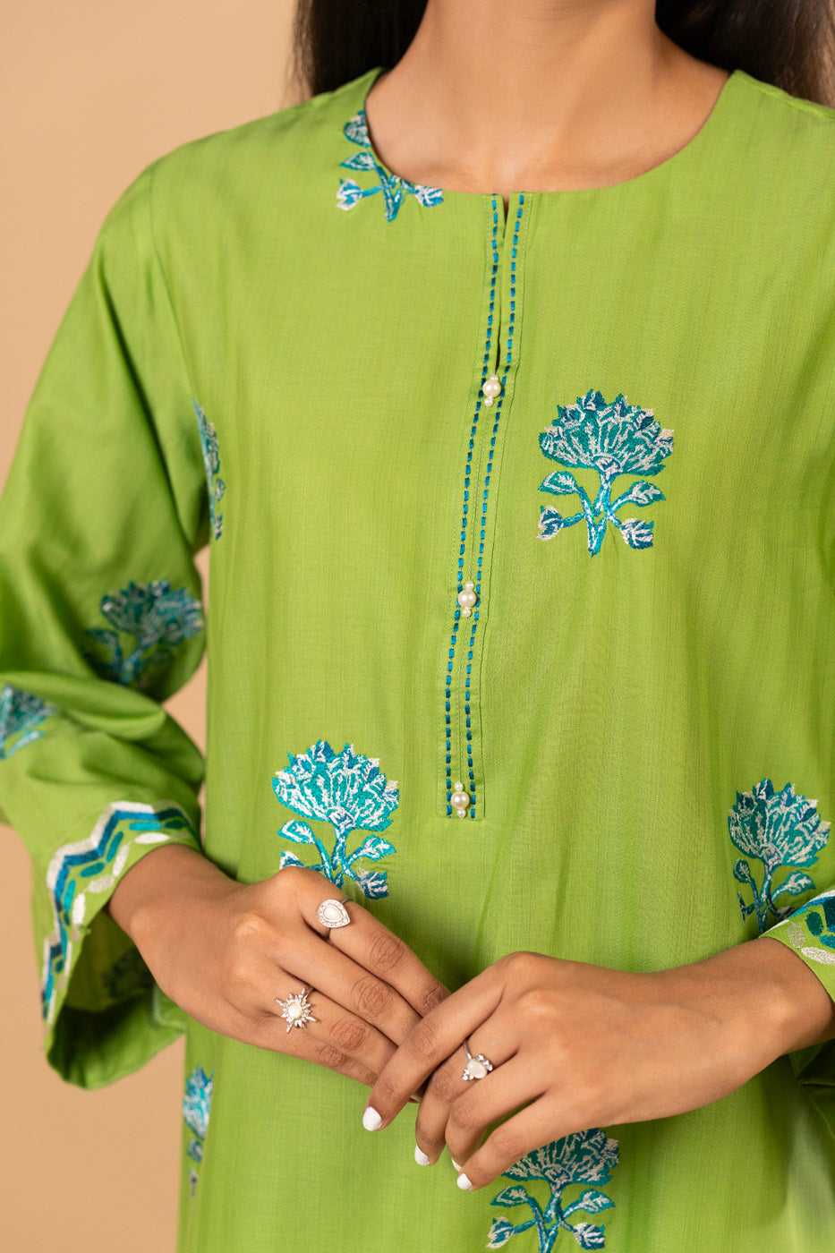 RTW | SHIRT, CULOTTE & DUPATTA