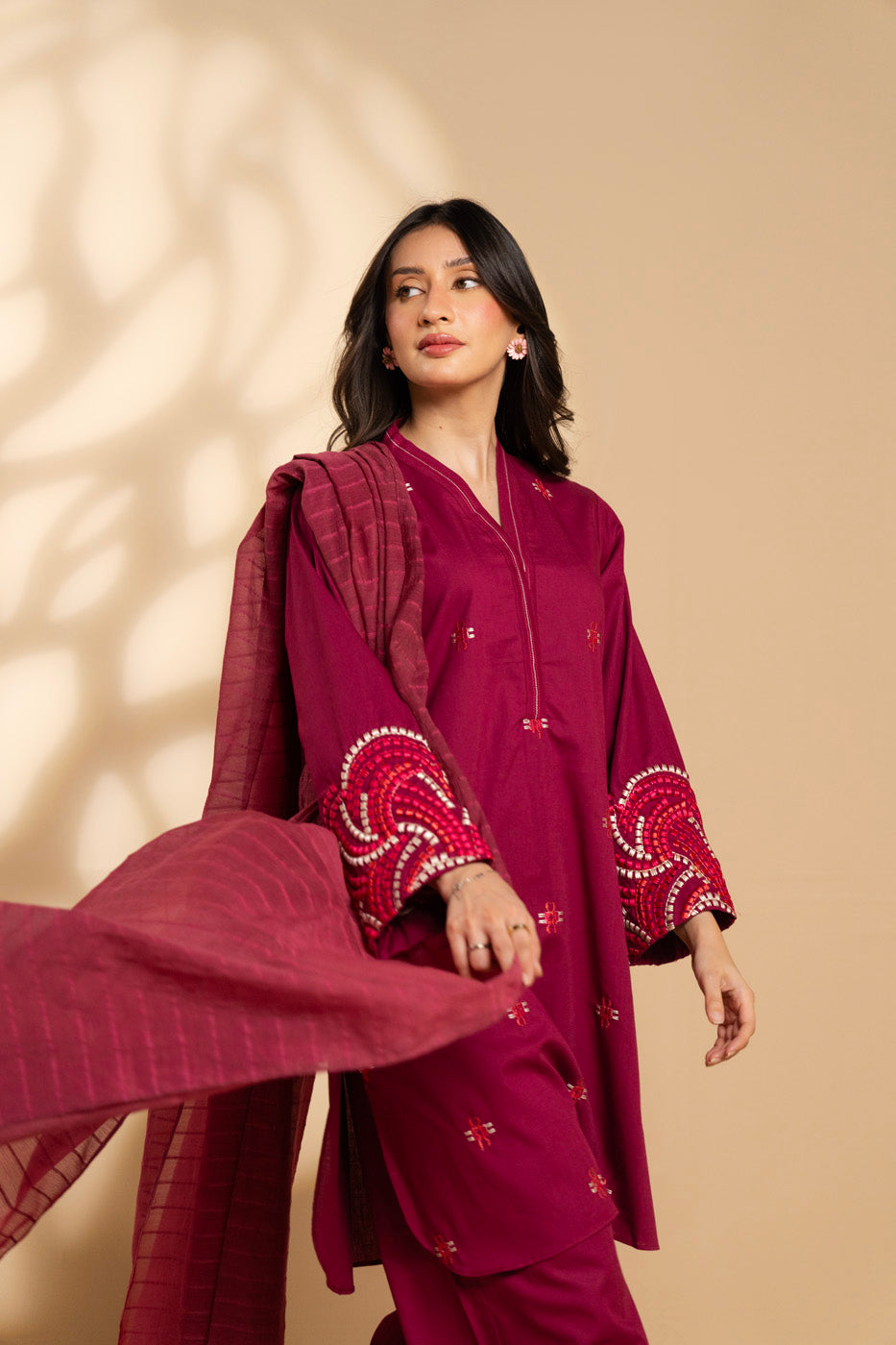 RTW | SHIRT, CULOTTE & DUPATTA