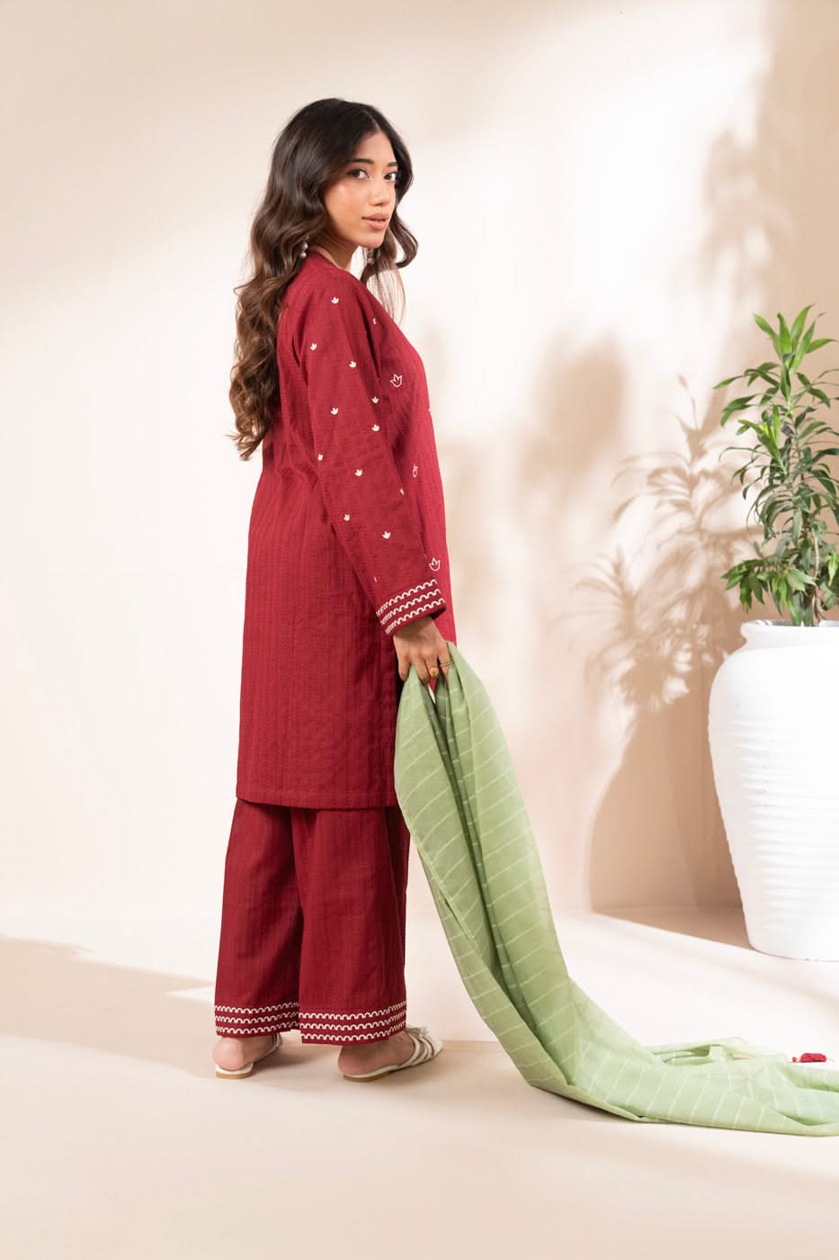 RTW | SHIRT, TROUSER & DUPATTA