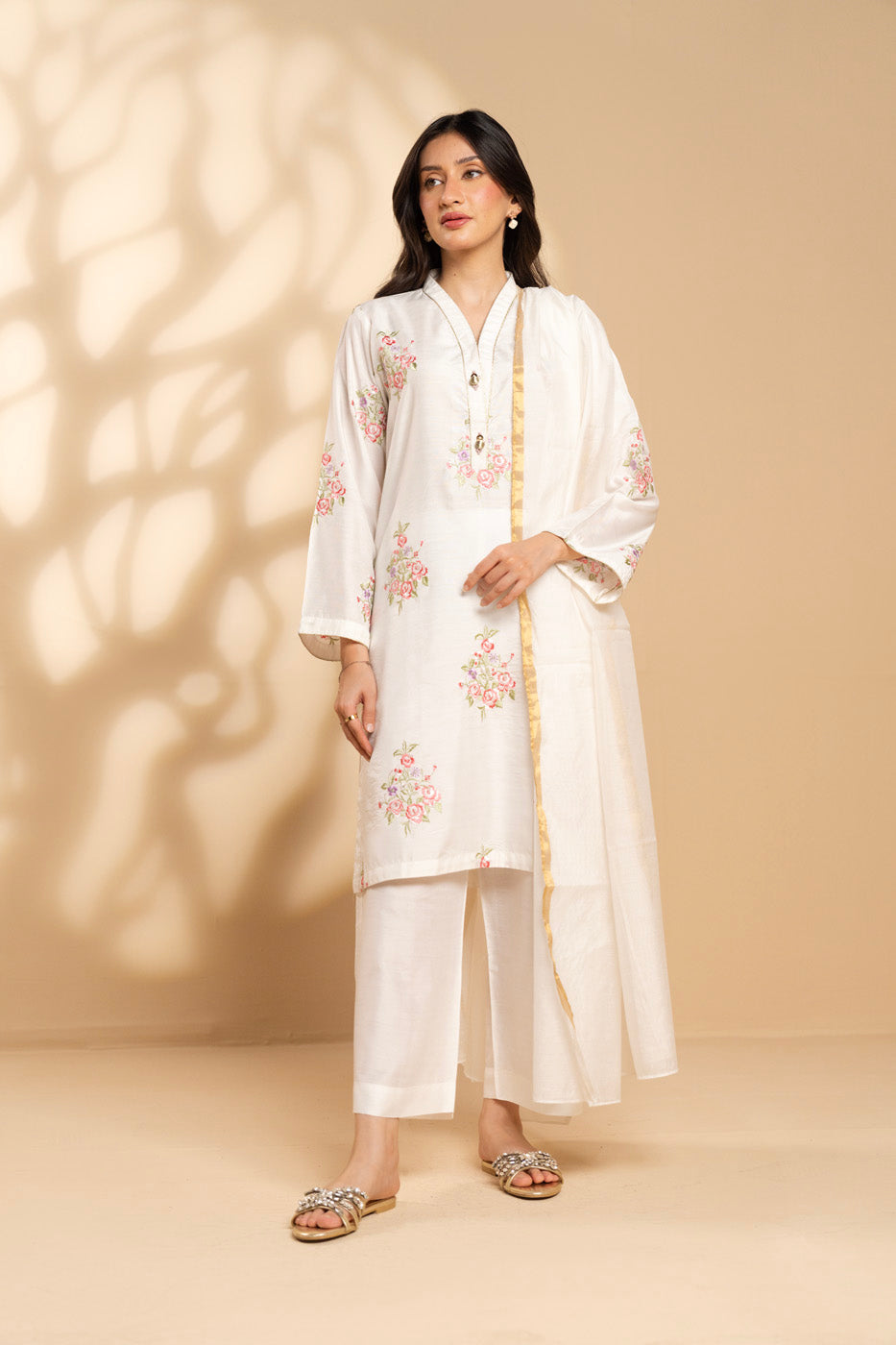 RTW | SHIRT, CULOTTE & DUPATTA