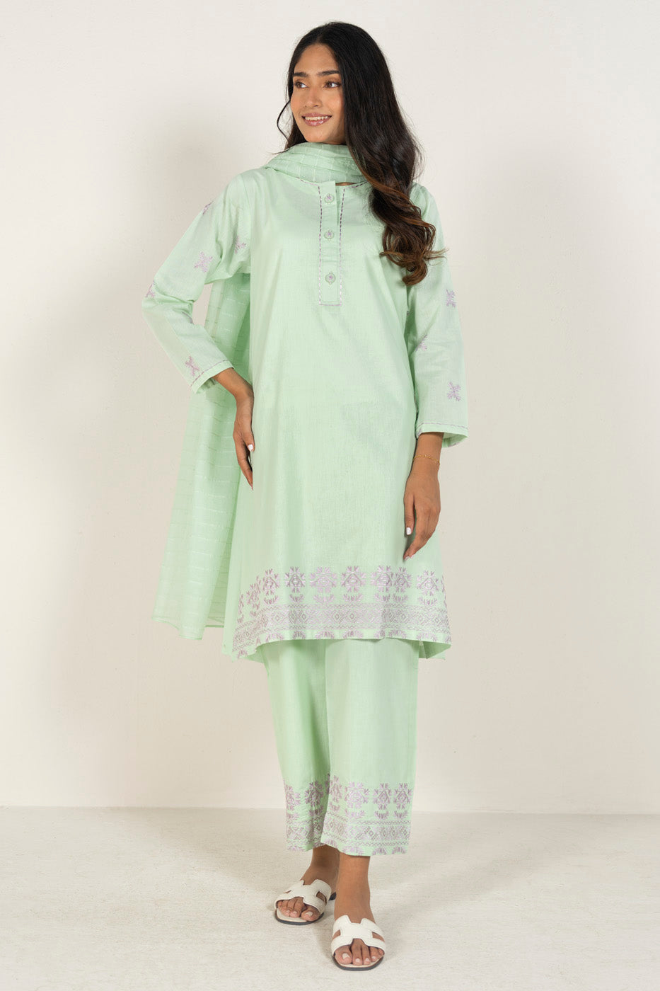 RTW | SHIRT, TROUSER & DUPATTA