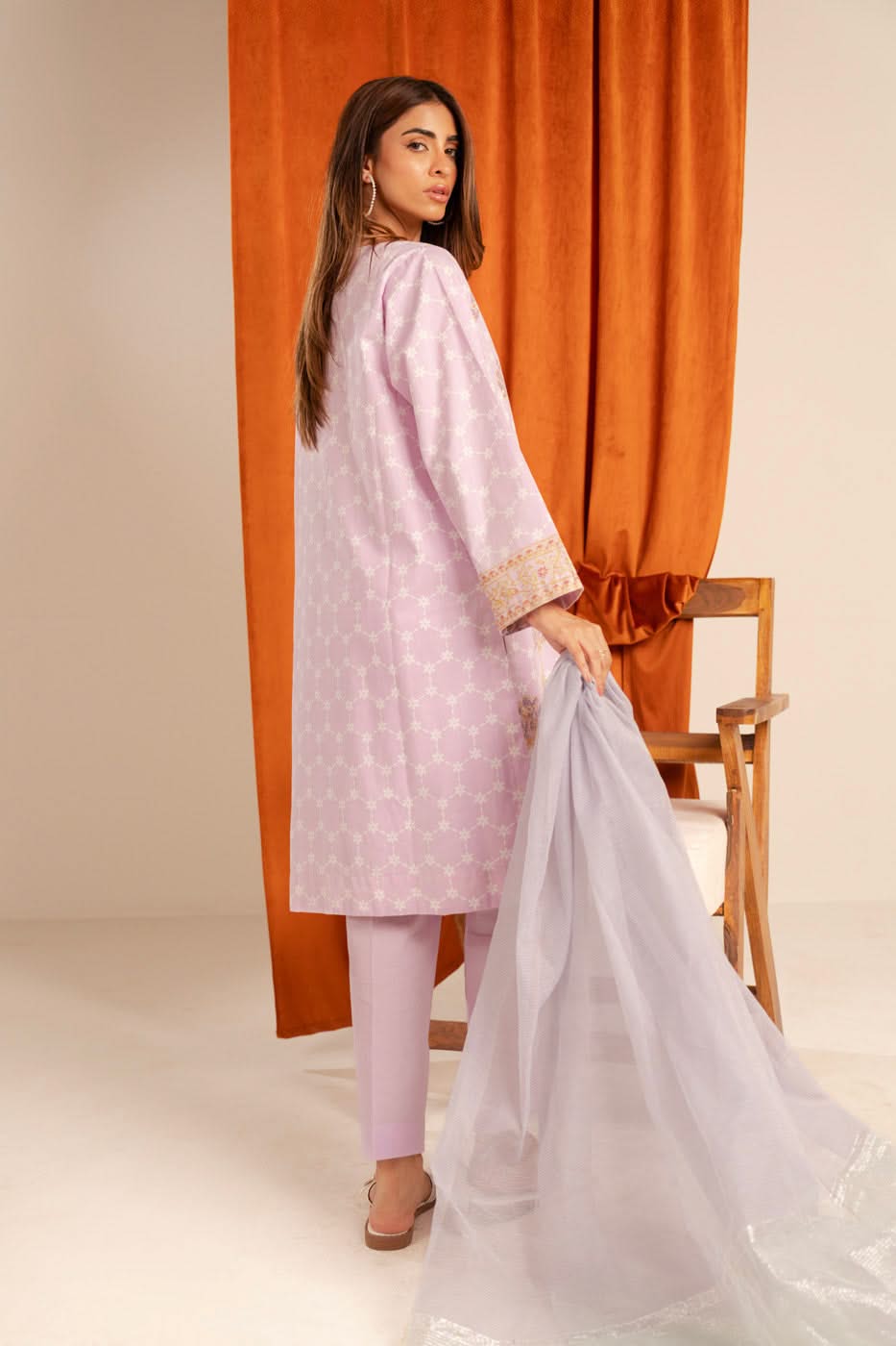 RTW | SHIRT & DUPATTA