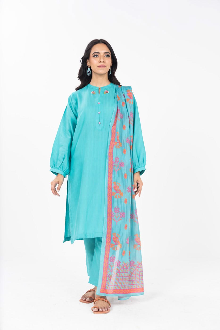 RTW | SHIRT, TROUSER & DUPATTA