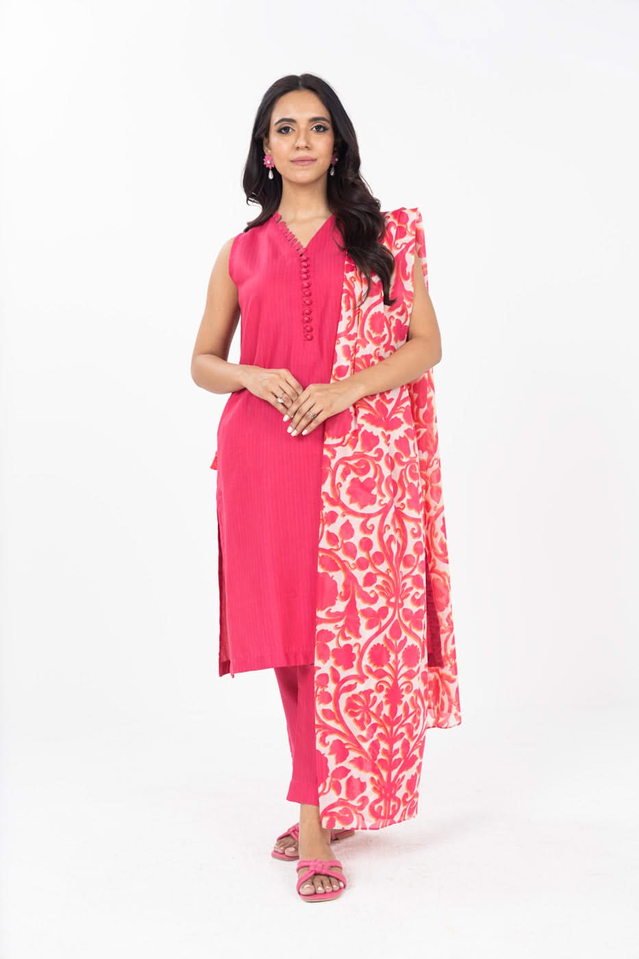 RTW | SHIRT, TROUSER & DUPATTA