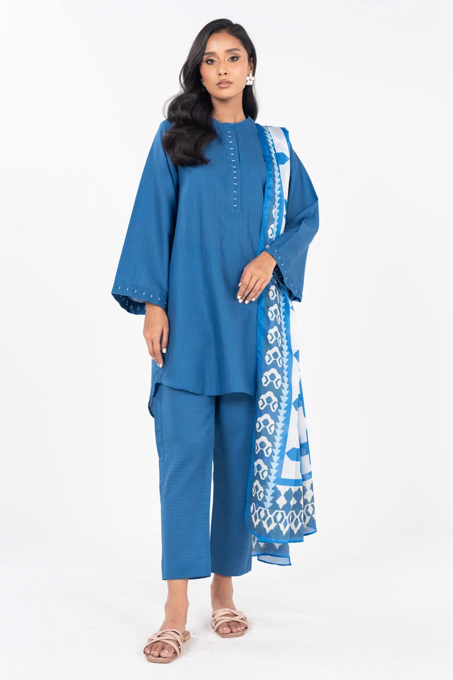 RTW | SHIRT, TROUSER & DUPATTA