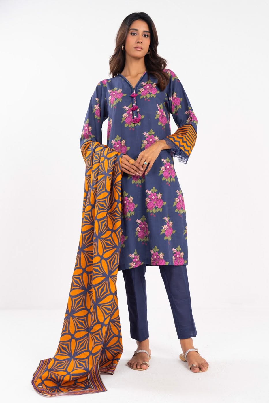 RTW | SHIRT, TROUSER & DUPATTA