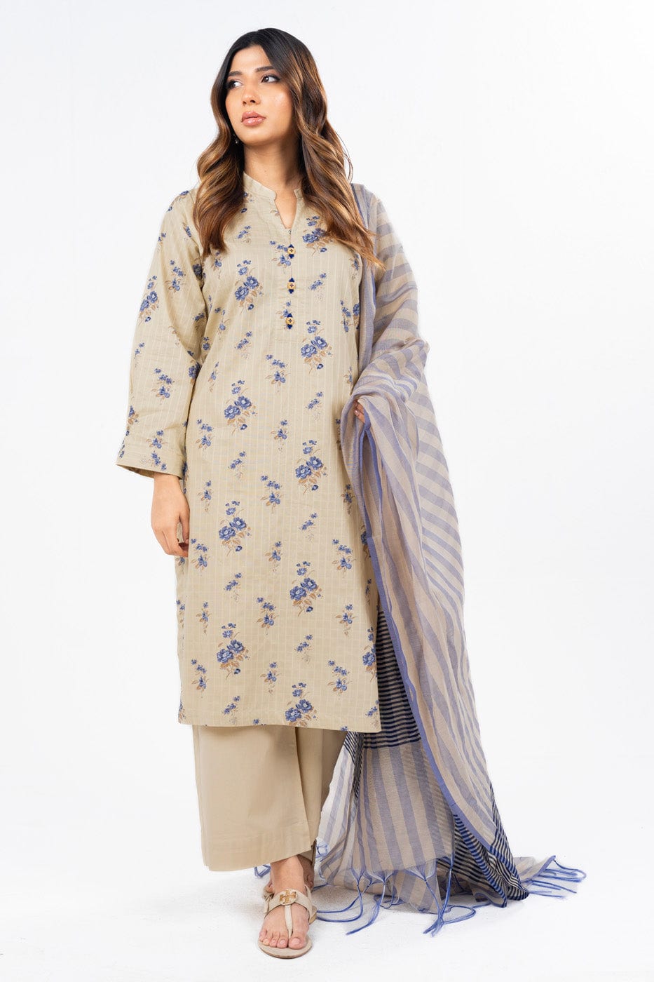 RTW | SHIRT, TROUSER & DUPATTA