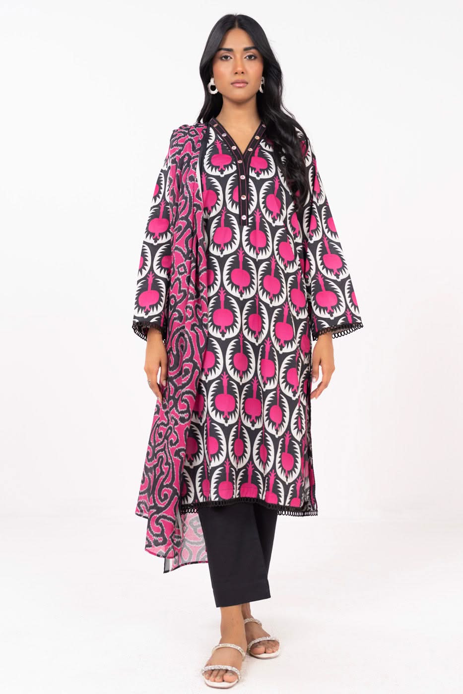 RTW | SHIRT, TROUSER & DUPATTA