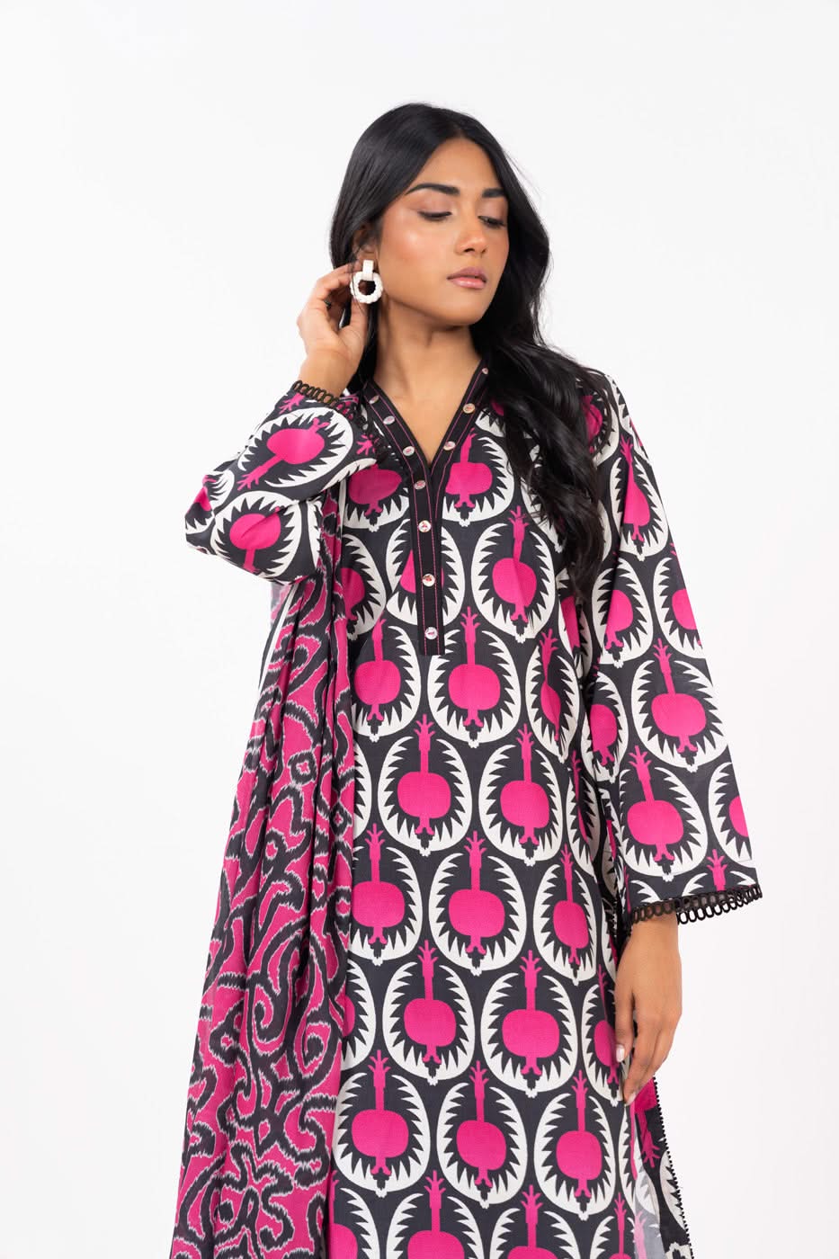 RTW | SHIRT, TROUSER & DUPATTA