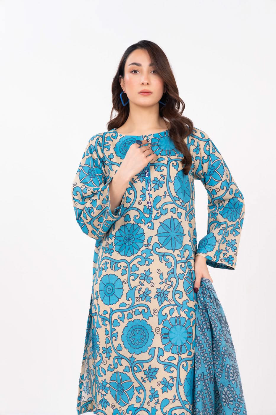 RTW | SHIRT, TROUSER & DUPATTA