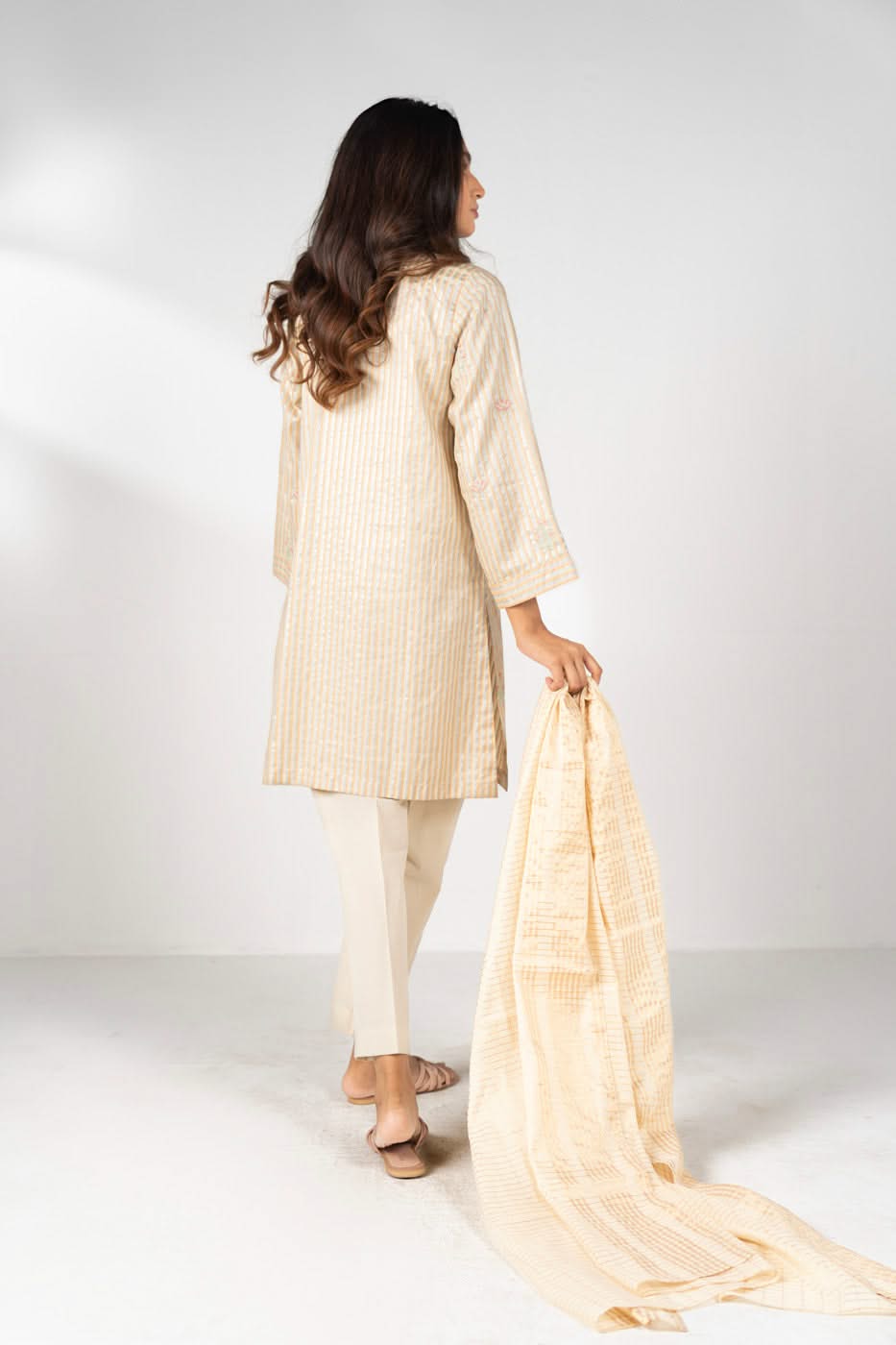 RTW | SHIRT & DUPATTA