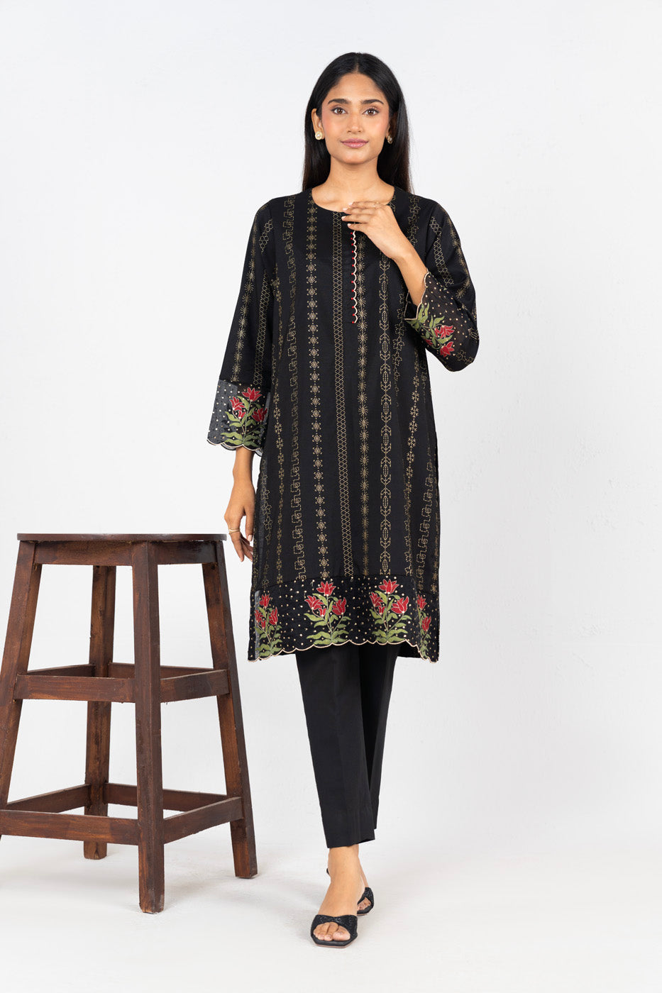 RTW | SHIRT & DUPATTA