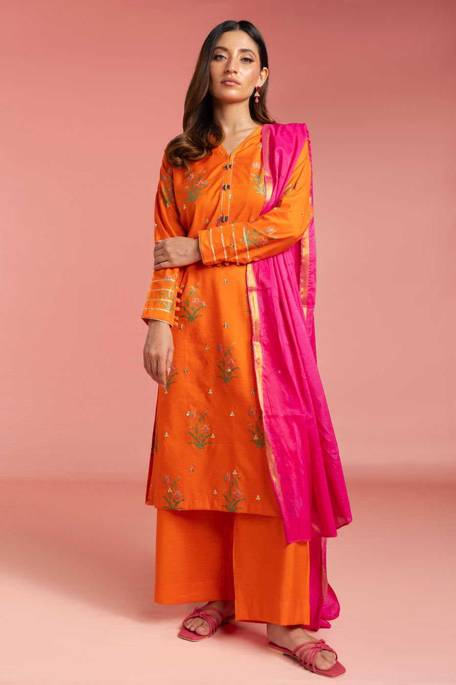 RTW  | SHIRT, CULOTTE & DUPATTA