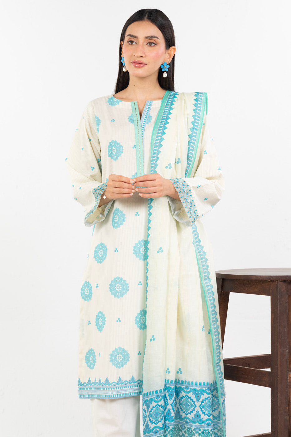 RTW  | SHIRT, CULOTTE & DUPATTA