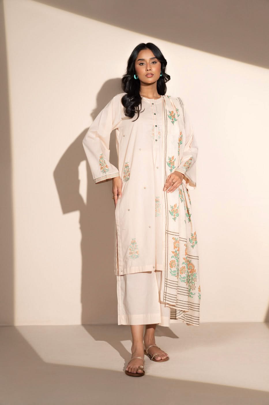 RTW | SHIRT, TROUSER & DUPATTA