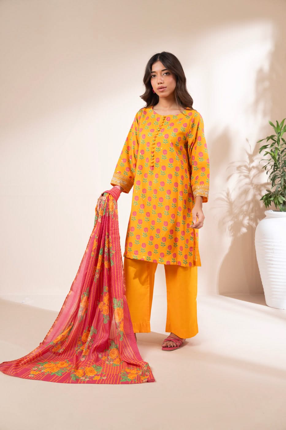 RTW | SHIRT & DUPATTA