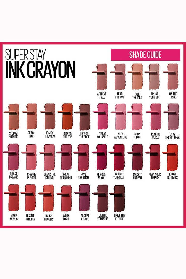 SuperStay Ink Crayon Lipstick - 50 Own Your Empire
