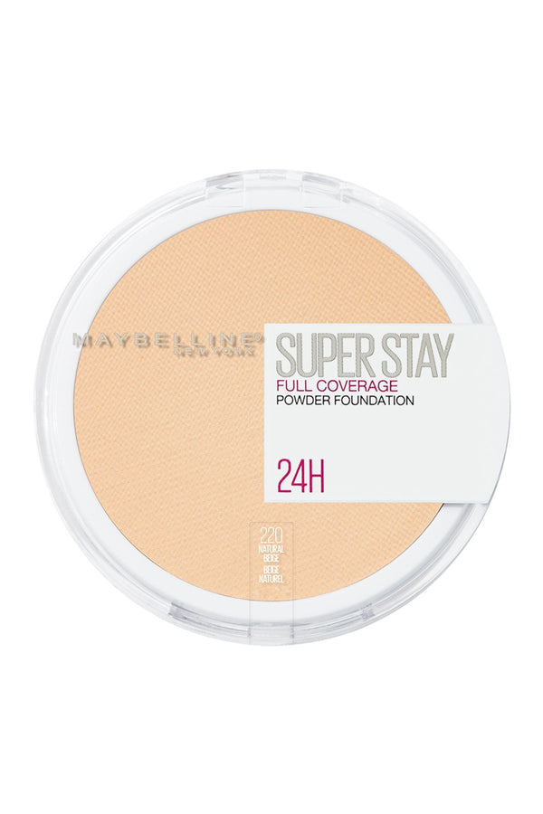 SuperStay 24H Full Coverage Powder Foundation - 220 Natural Beige