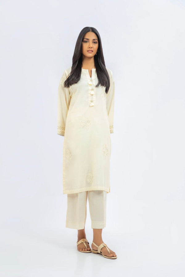 2 Pc Embroidered Cotton Outfit