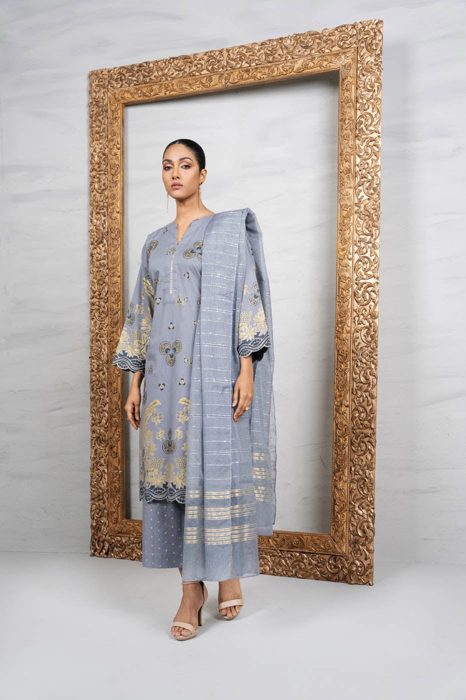 RTW | SHIRT, TROUSER & DUPATTA