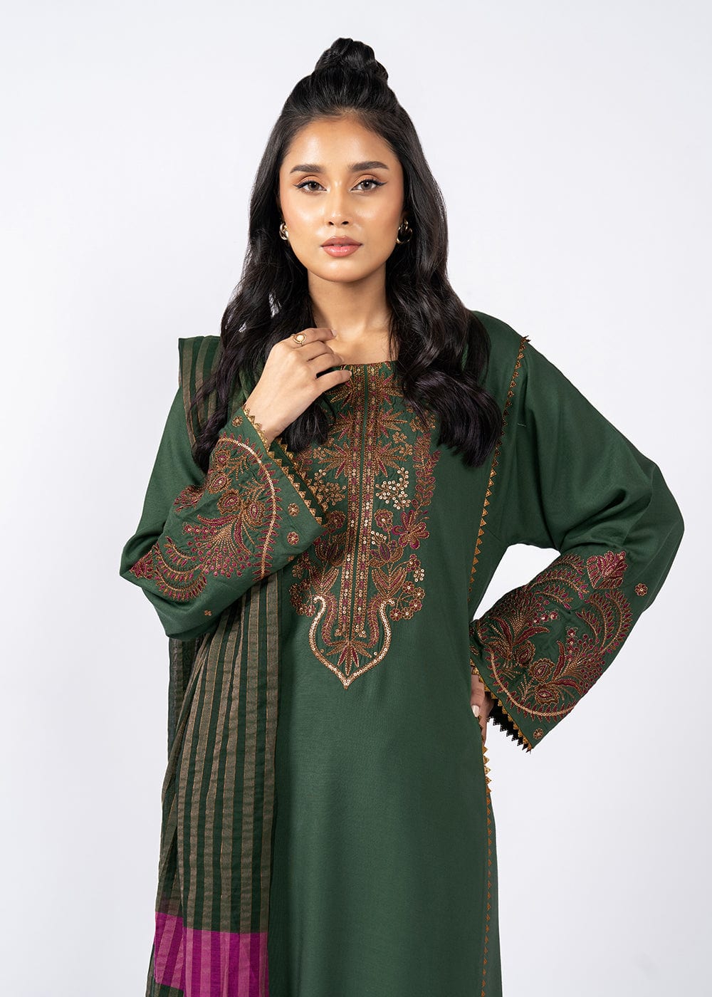 RTW | SHIRT & DUPATTA