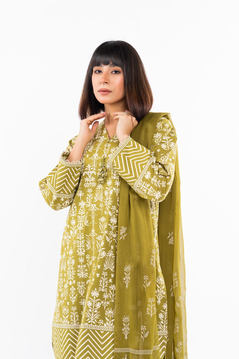 RTW | SHIRT, TROUSER & DUPATTA