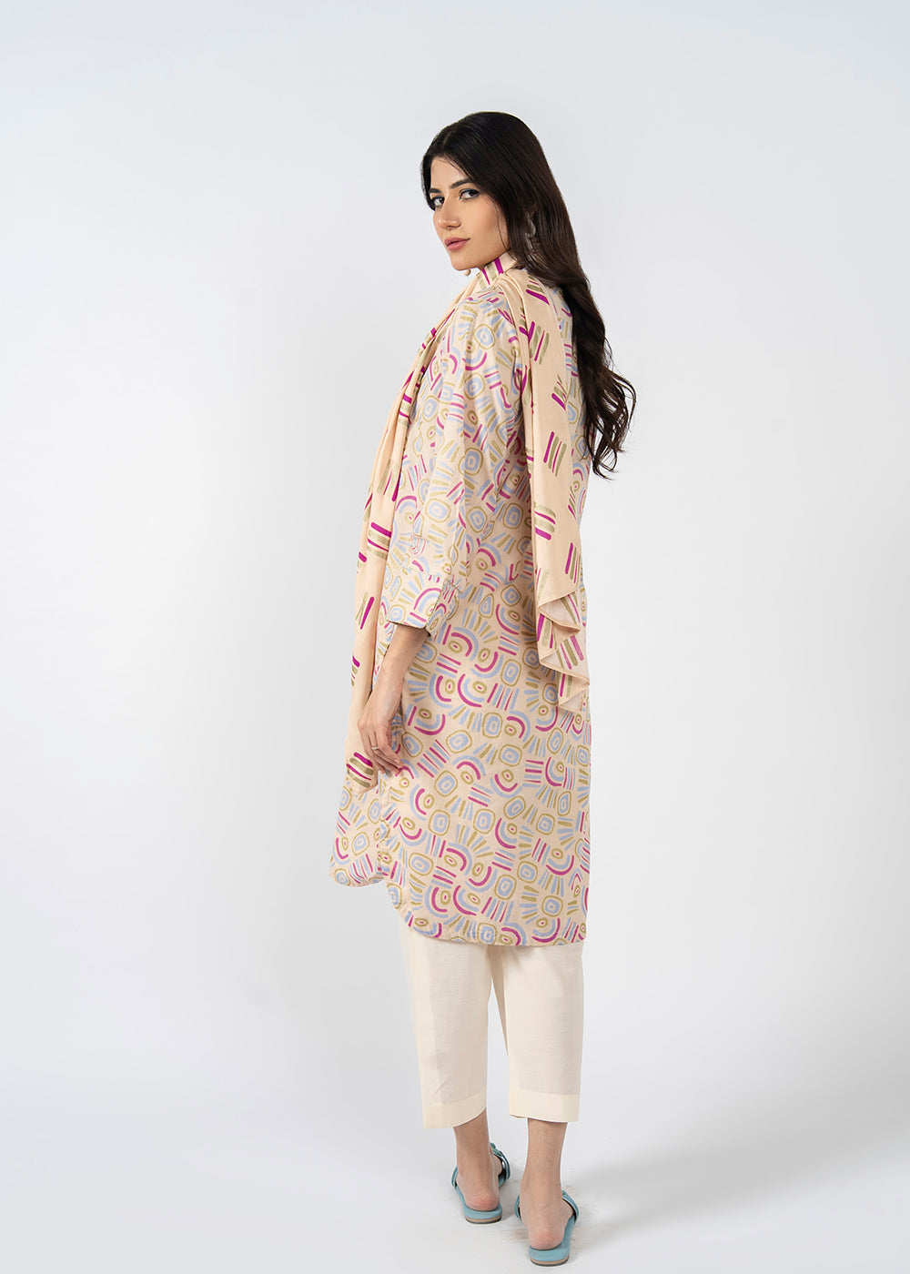 RTW | SHIRT & DUPATTA