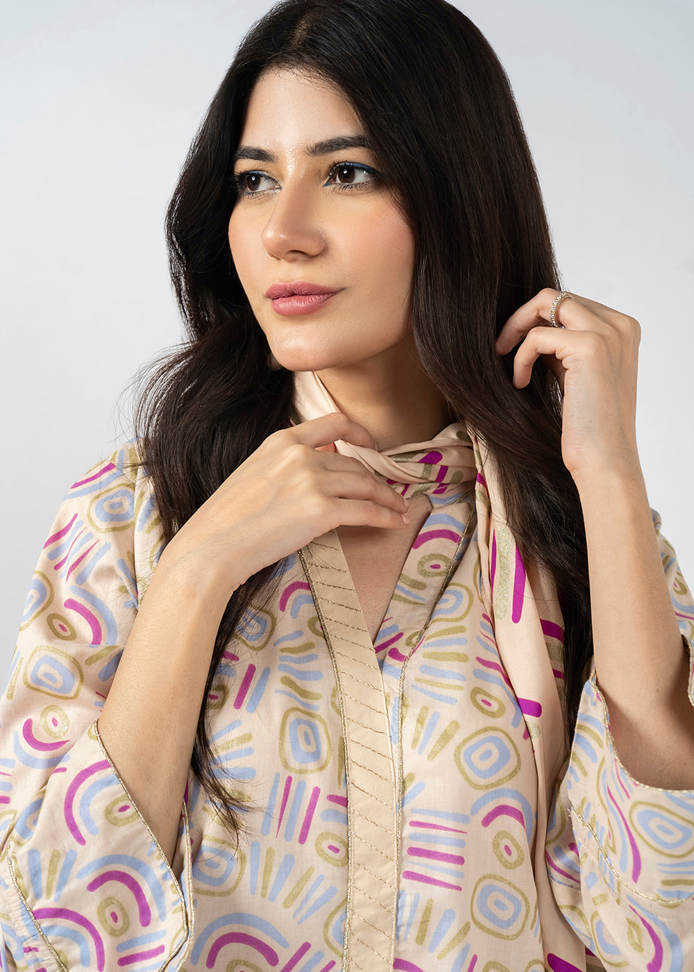 RTW | SHIRT & DUPATTA