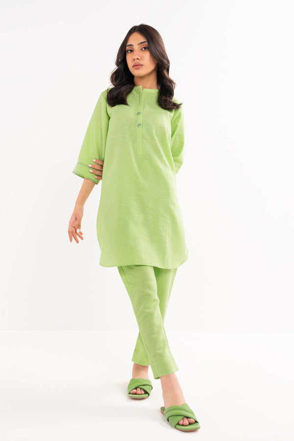 2 PC Dyed Khaddar Outfit