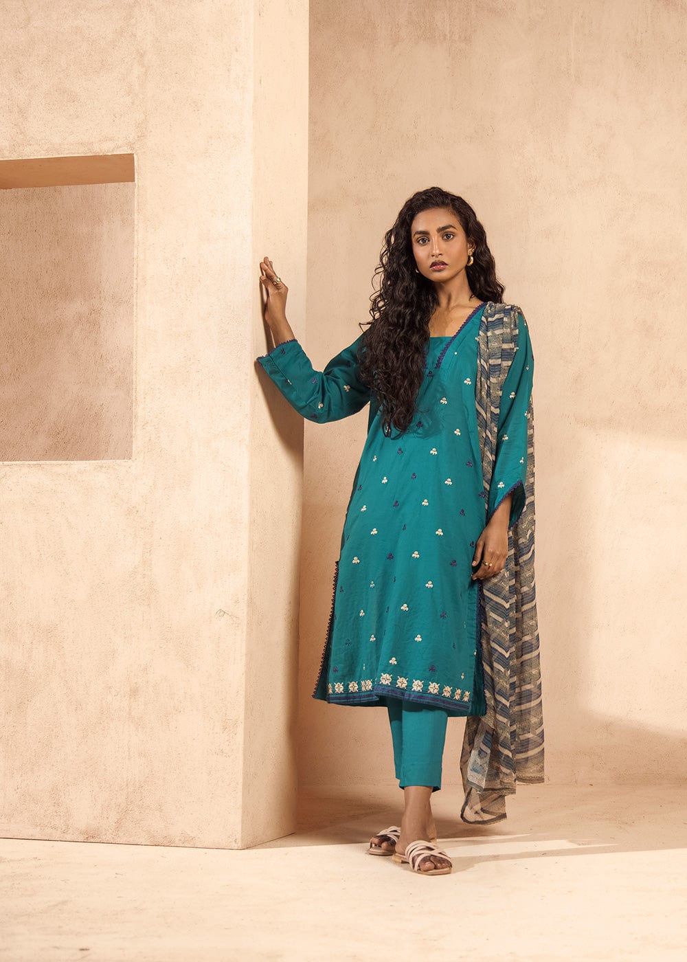 RTW | SHIRT & DUPATTA