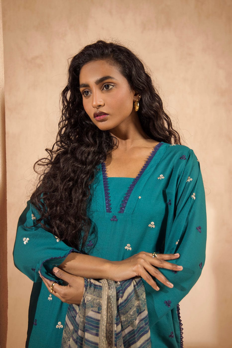 RTW | SHIRT & DUPATTA