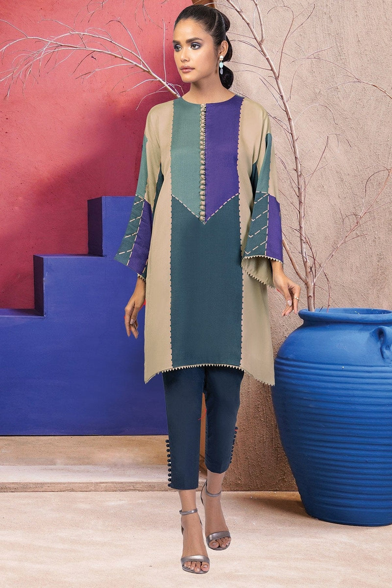 1 Pc Printed Twill Viscose Shirt