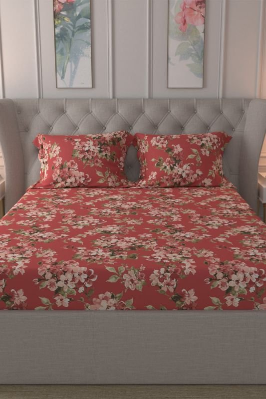 Luxury Printed Bed Sheet Set T-300