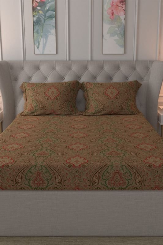 Luxury Printed Bed Sheet Set T-300