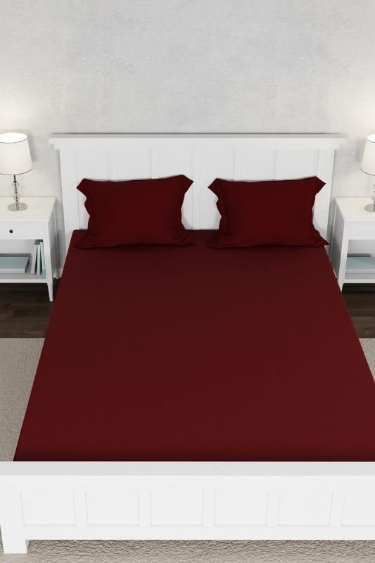 Dyed Premium Bed Sheet Set T-200
