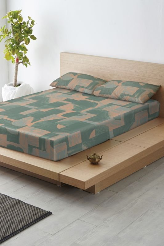 Premium Printed Bed Sheet Set T-180