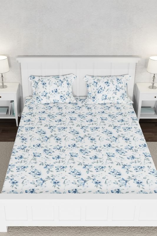 Premium Printed Bed Sheet Set B-18